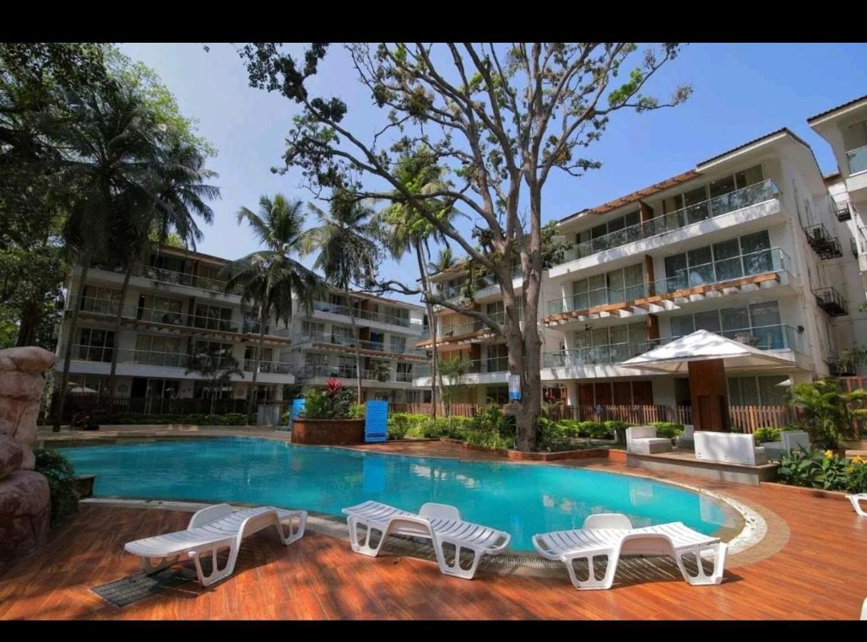 Aarju Luxurious Wave Apartment Calangute Bagian luar foto